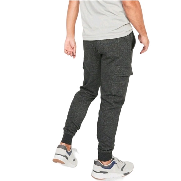 *BUNDLE* 2 Pair Old Navy Tapered Cargo Jogger Sweatpants - Picture 3 of 16